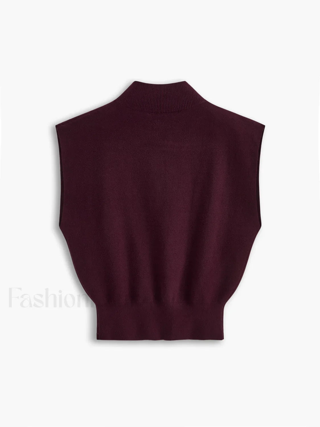 Leisurely Solid Pullover Sweater Vest
