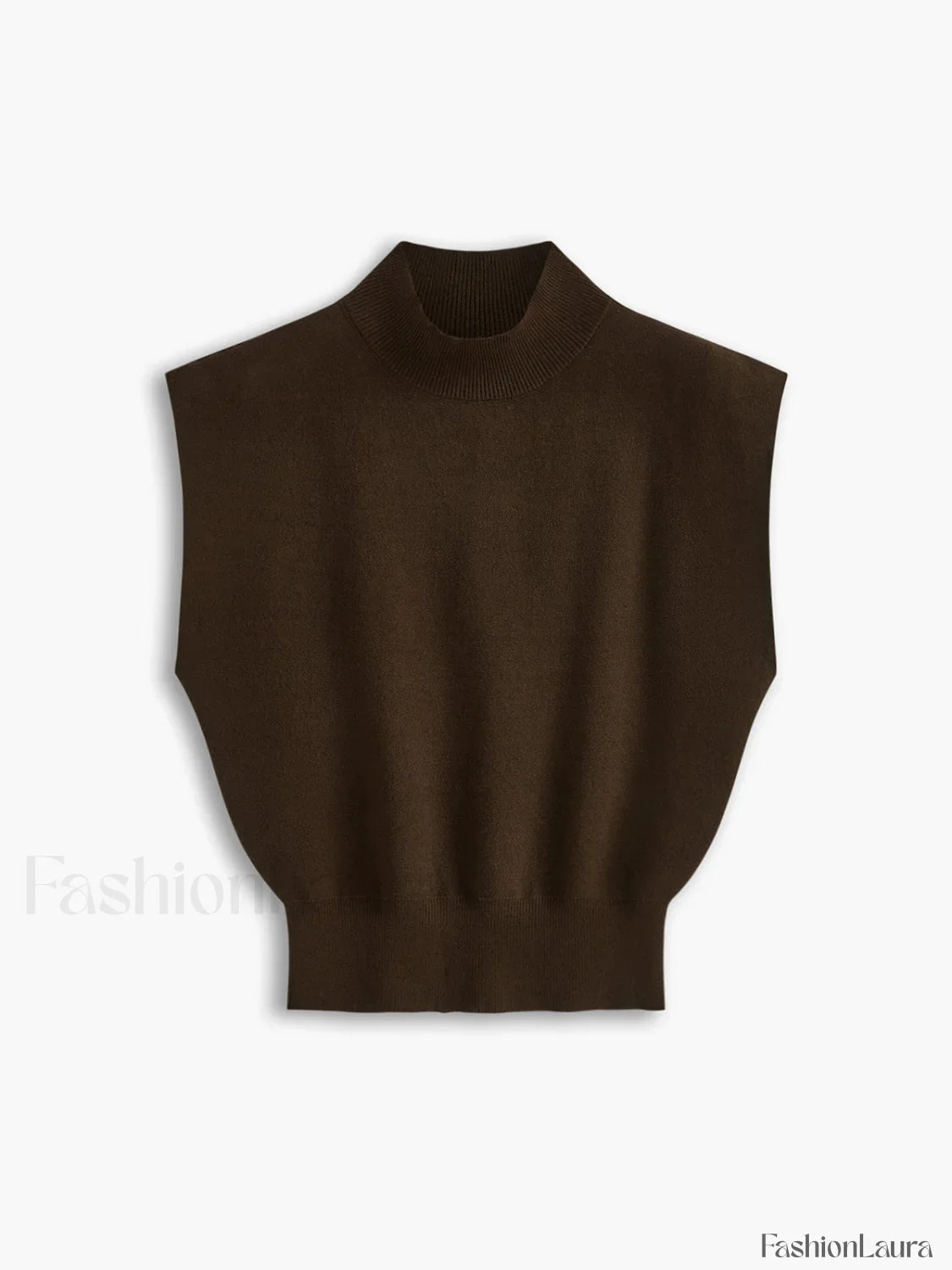 Leisurely Solid Pullover Sweater Vest