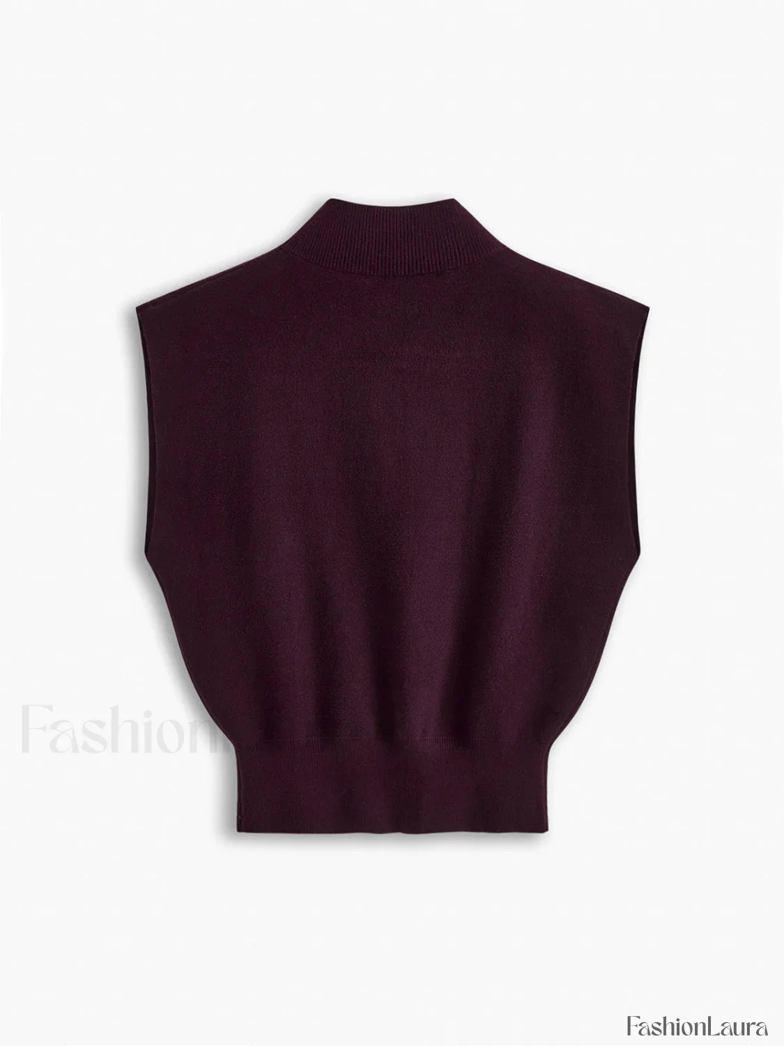 Leisurely Solid Pullover Sweater Vest