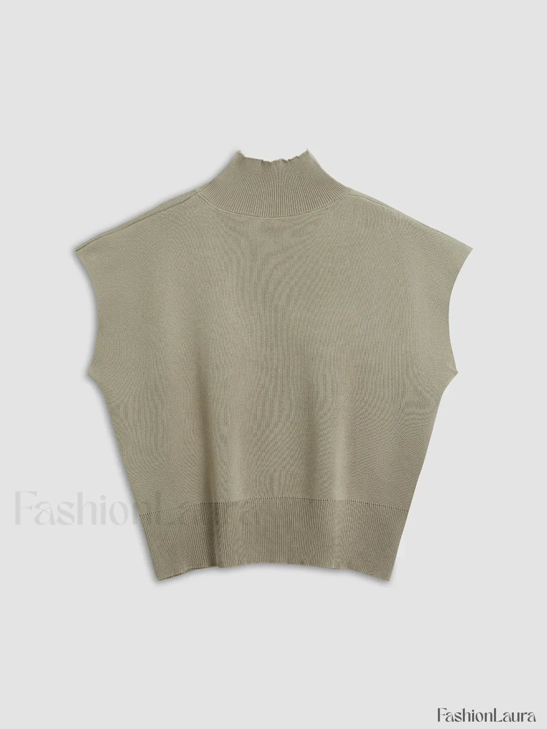 Leisurely Solid Pullover Sweater Vest