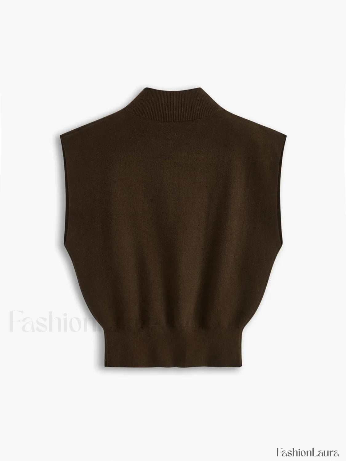 Leisurely Solid Pullover Sweater Vest