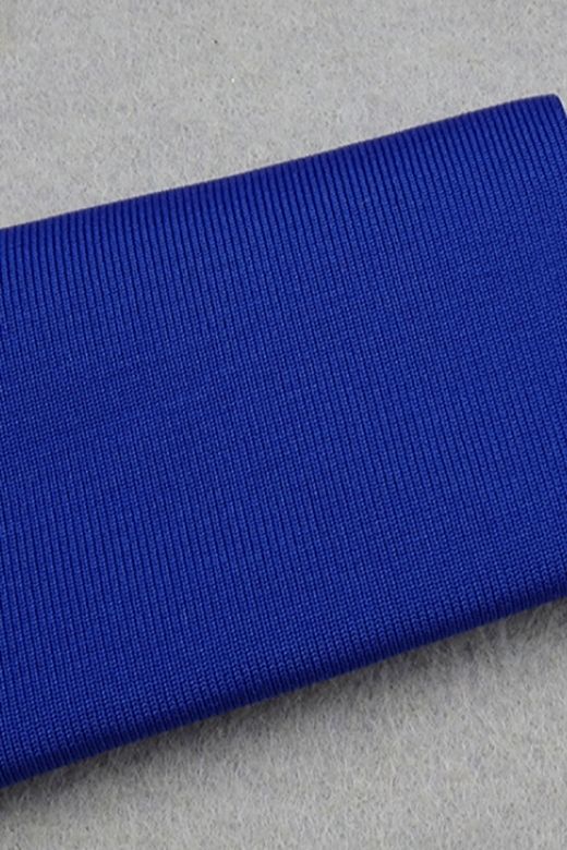 Lela Long Sleeve Bandage Midi Dress - Royal Blue