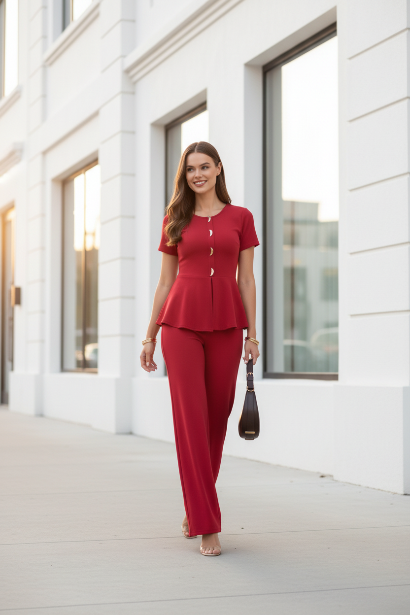 Stylish Elegant Wide-Leg Jumpsuit with Sleeveless Design for Spring