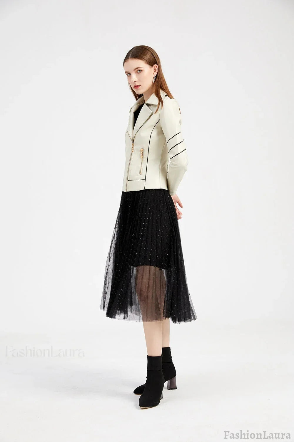 Lightweight PU Moto Jacket