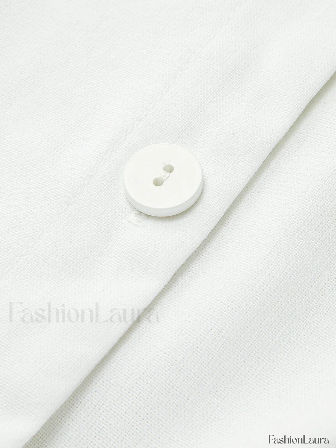 Linen Blends Button Up Tank Top