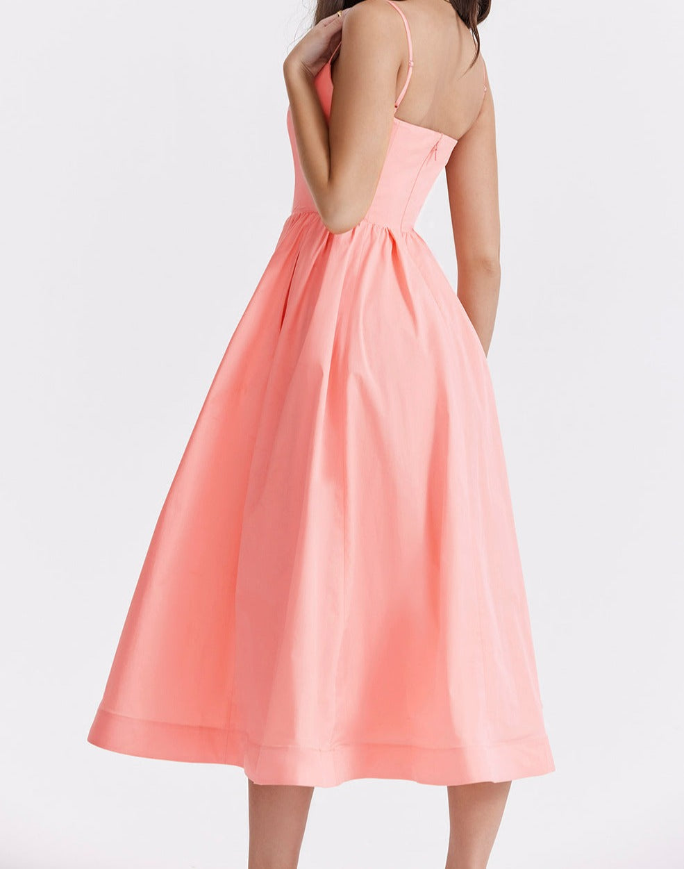 Zoe Minimalist Sleeveless Dress Elevated Occasion Wear