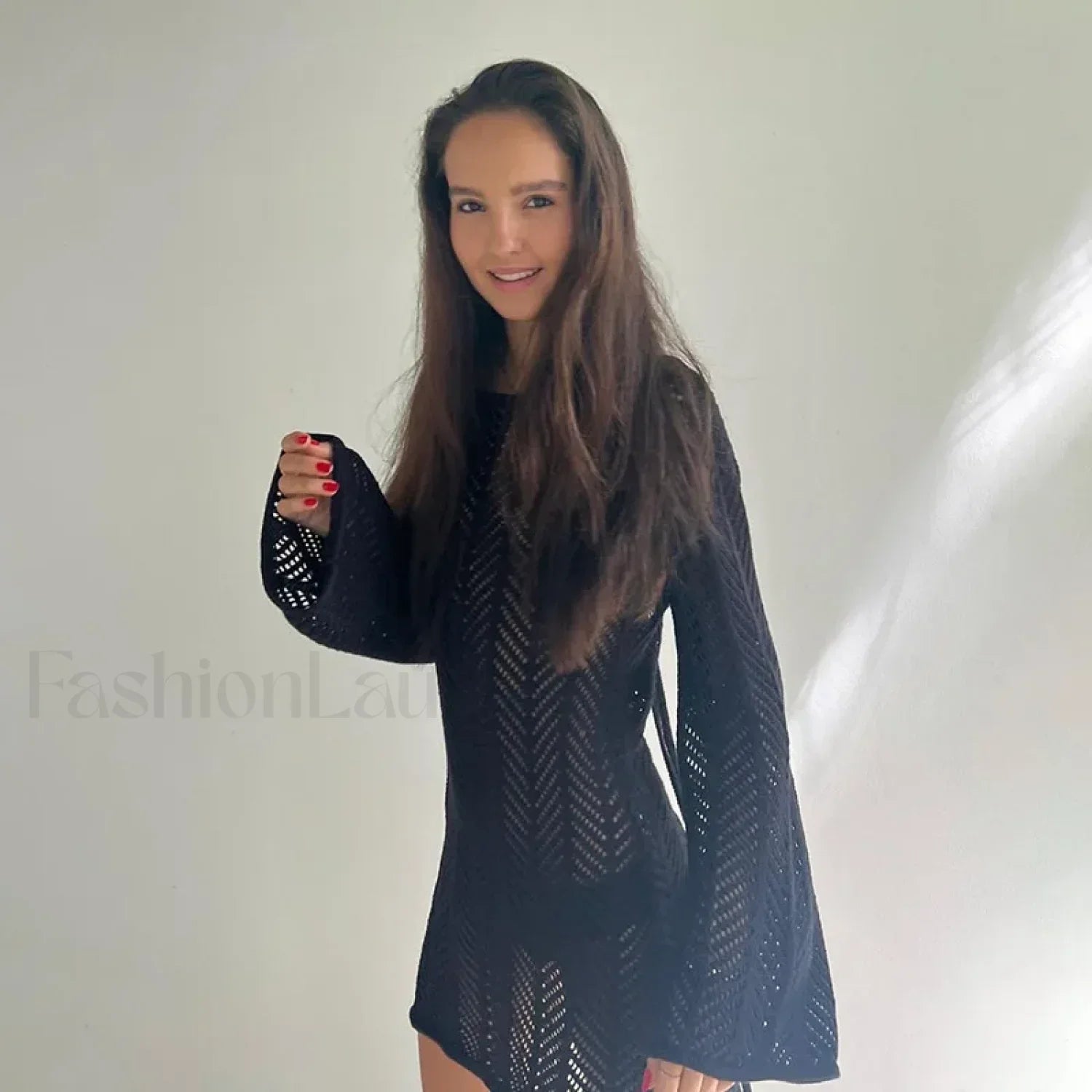 Long Sleeve Shirt Beach Cover Up