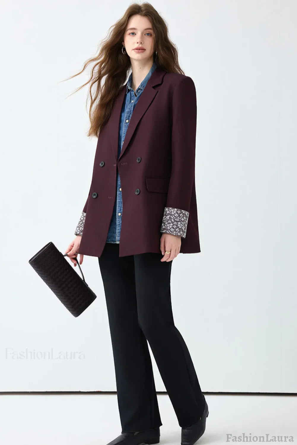 Loose Fit Long Sleeve Blazer
