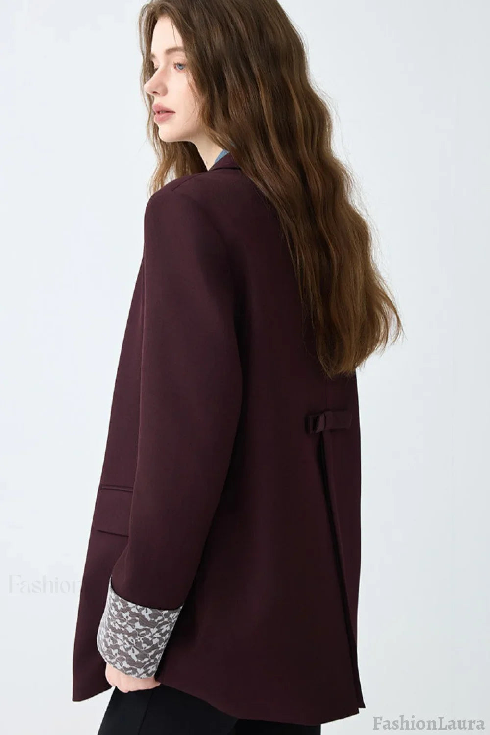 Loose Fit Long Sleeve Blazer