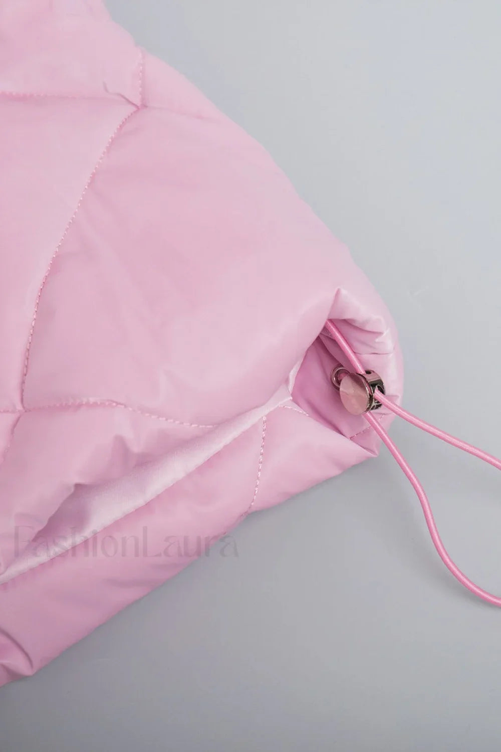 Loose Fit Quilted Cotton Jacket