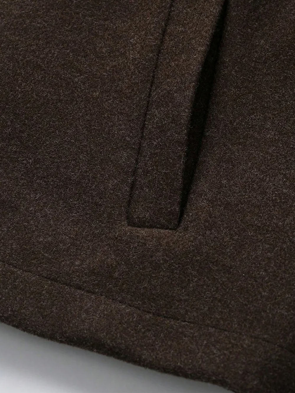 Lucia Zip Front Wool-Feel Jacket