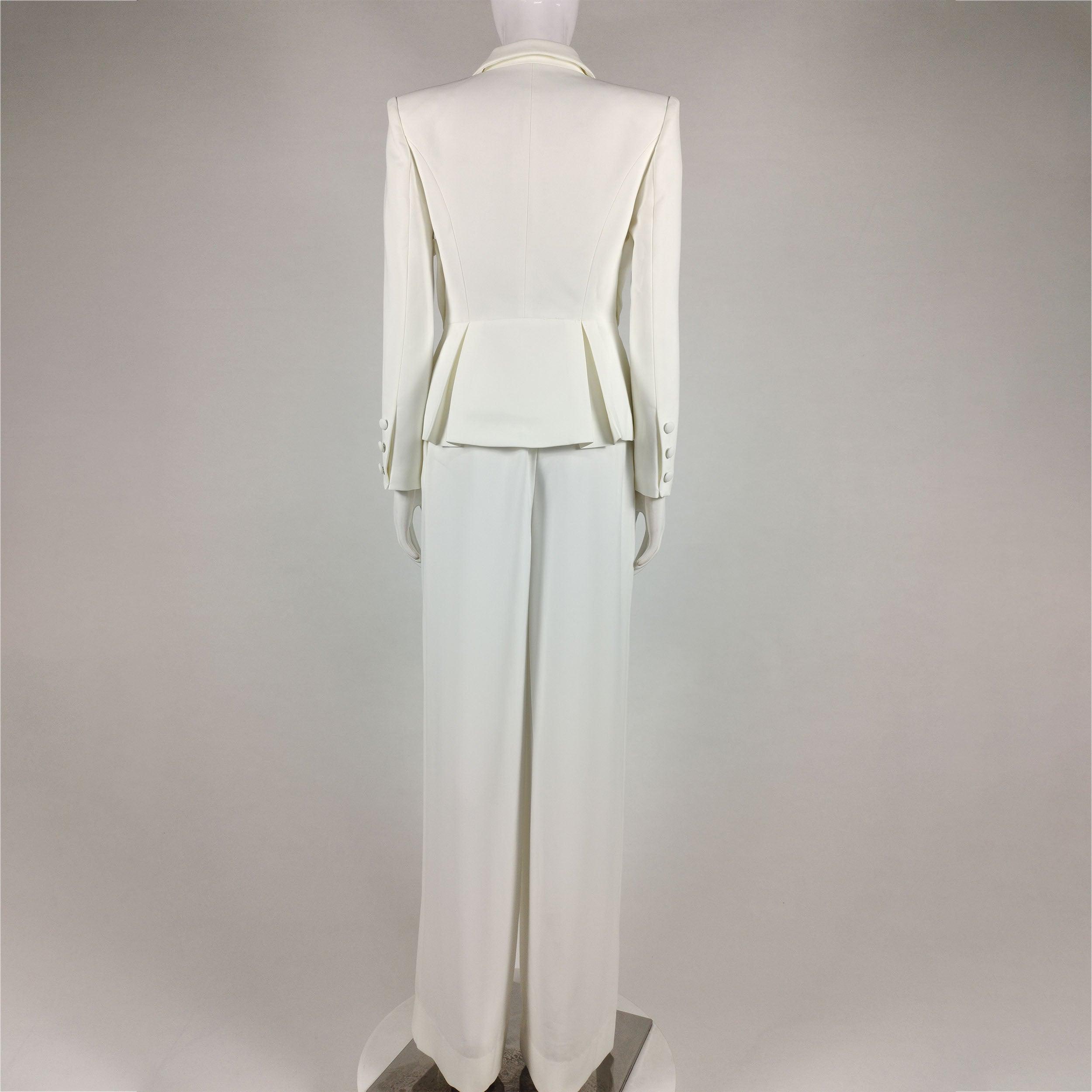 KittenAlarm - Lucinda Long Sleeve Collared Side Cut Out Top & Side Slit Pants Set