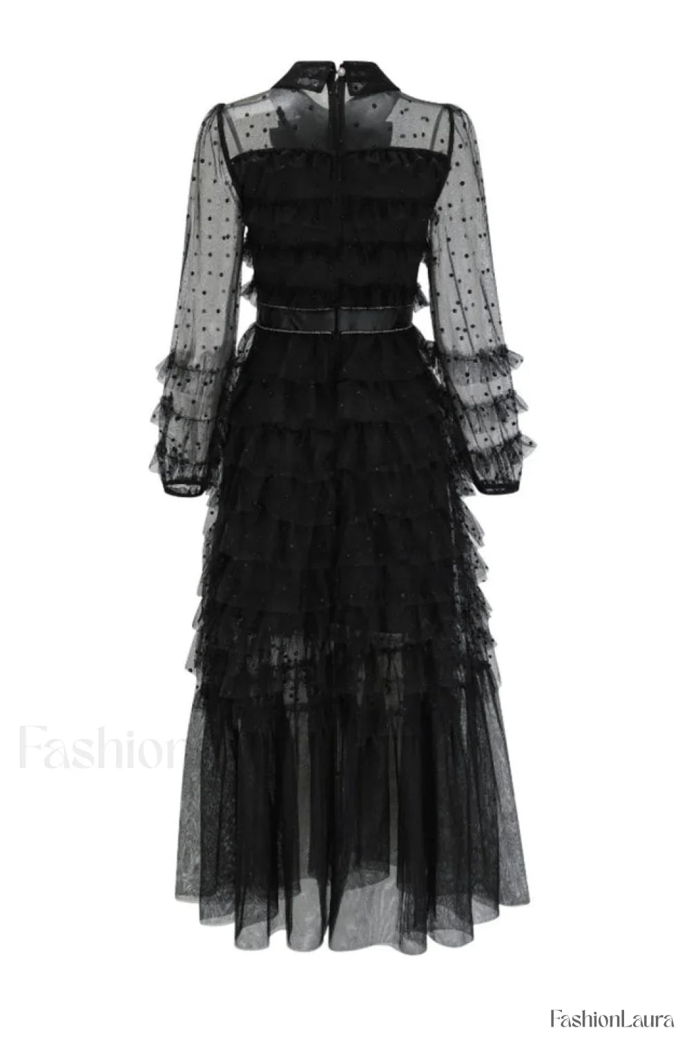 Maddison Polka Stylish Dot Maxi Dress