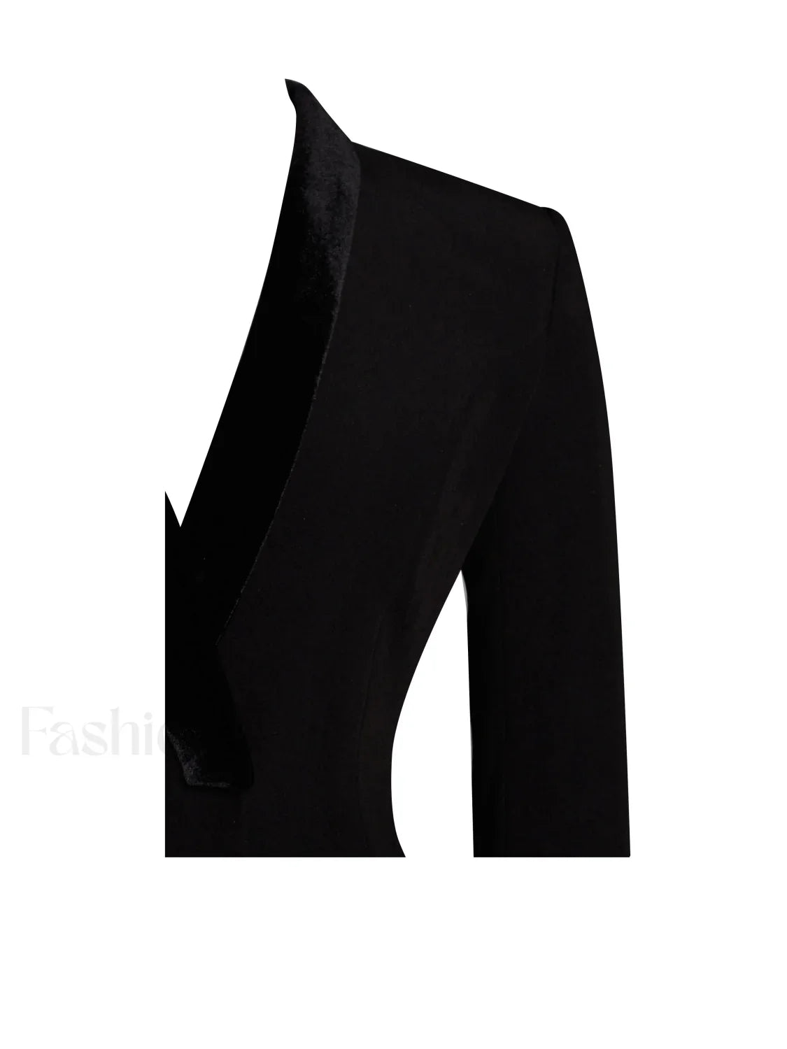 Madeline Black Feather Charming Trim Blazer Dress