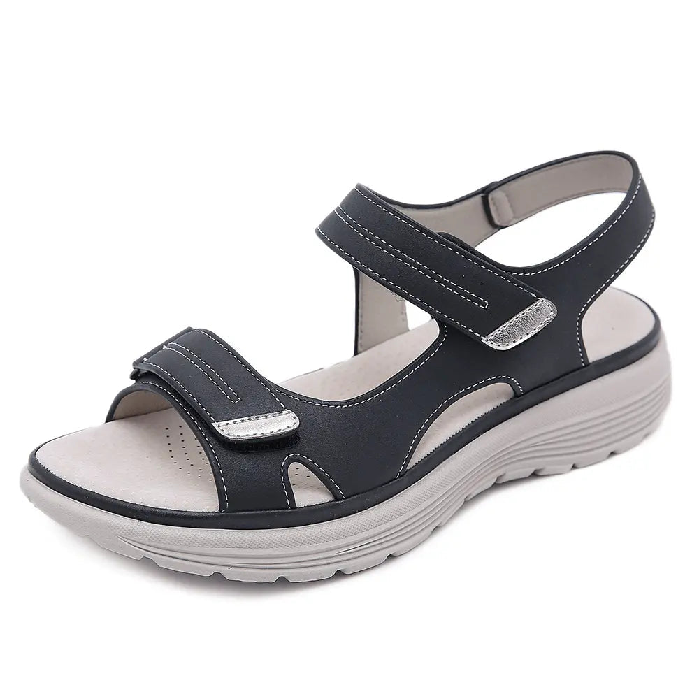 Open Toe Adjustable Strap Sporty Sandals