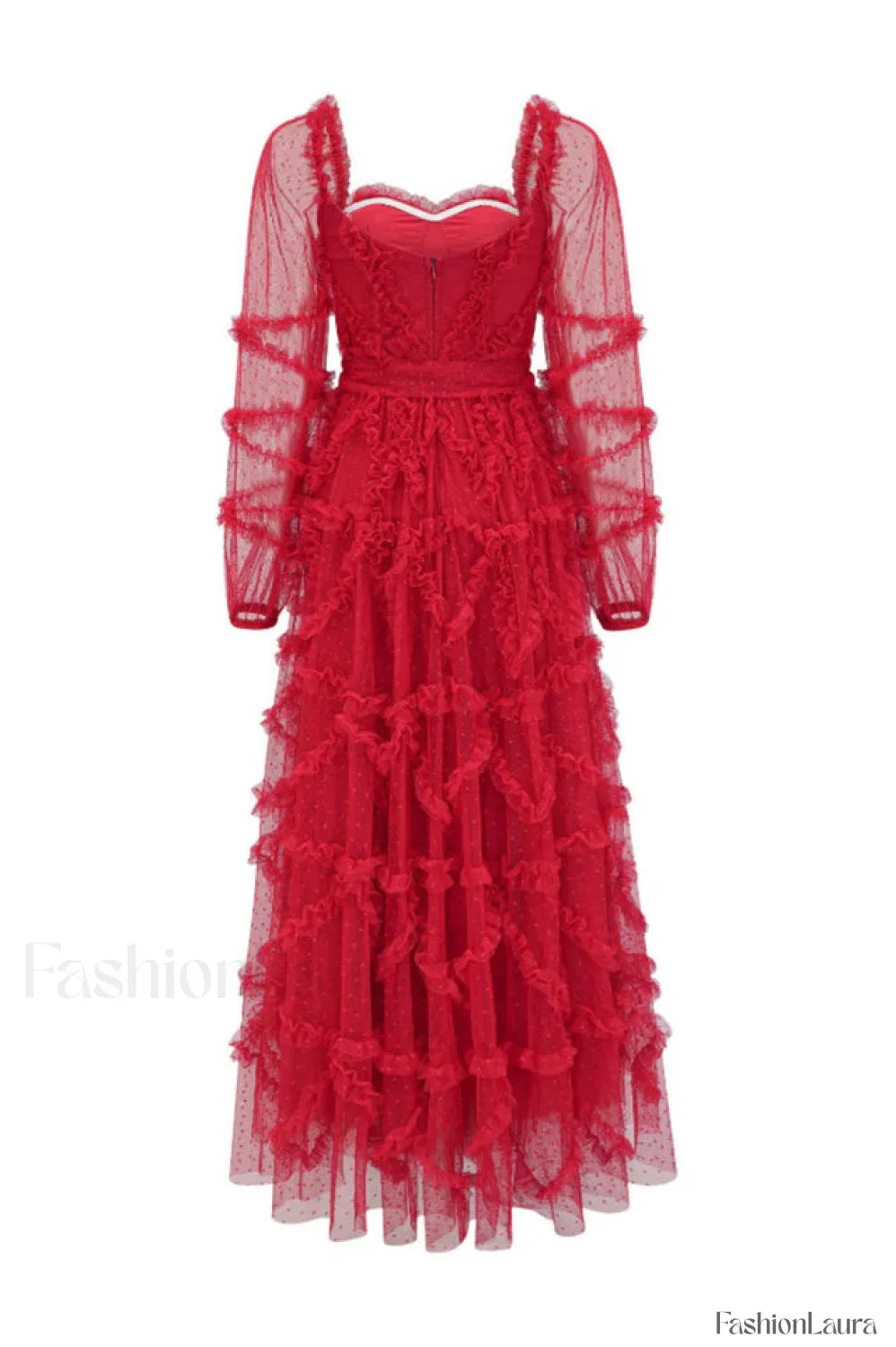 Maryam Sweetheart Stylish Belted Maxi Dress