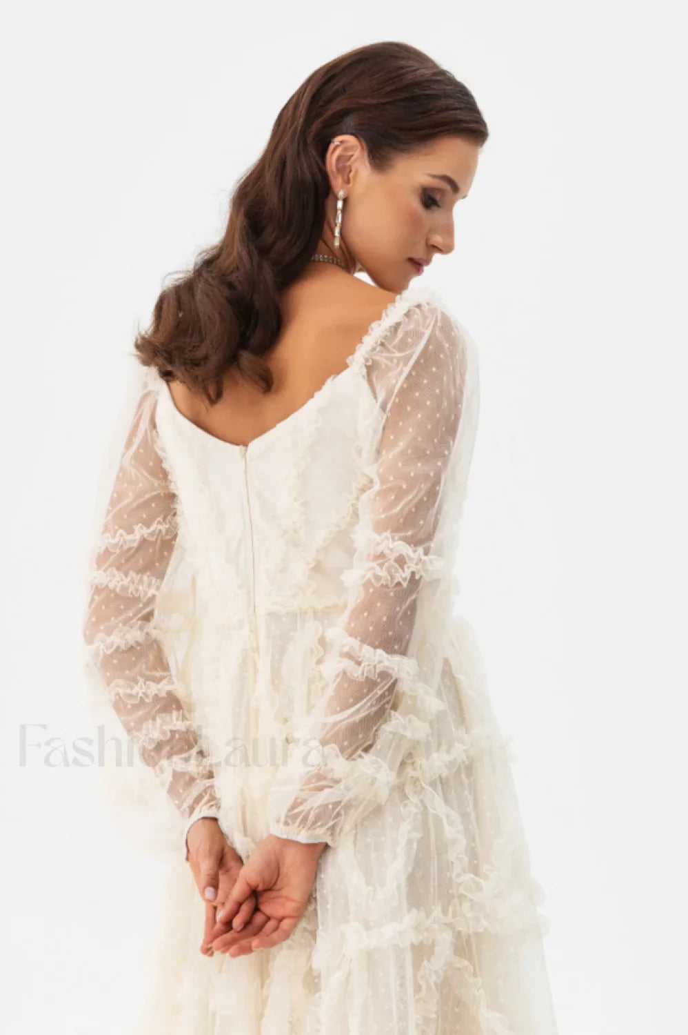 Maryam Sweetheart Stylish Belted Maxi Dress