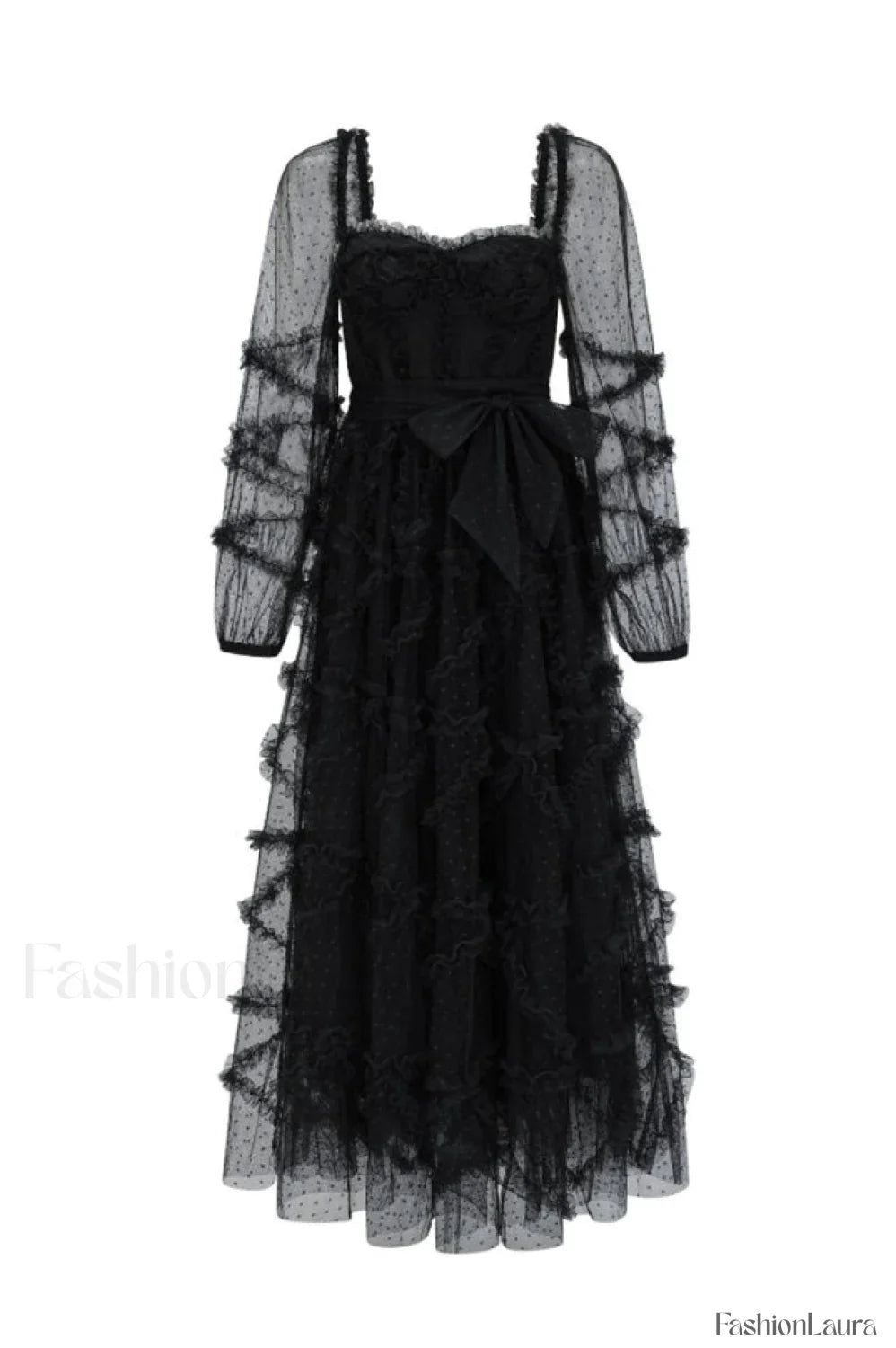 Maryam Sweetheart Stylish Belted Maxi Dress