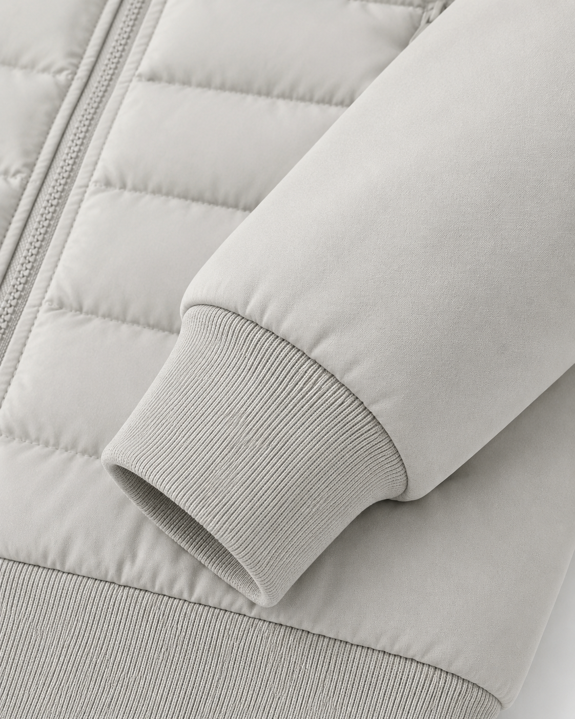 Men's Hybrid Quilted Hooded Jacket
