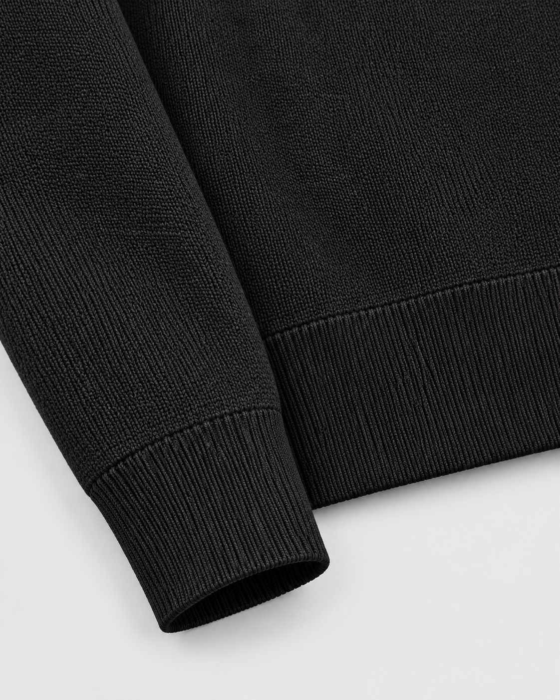 Men's Johnny Collar Polo Sweater - Rib-Knit Regular Fit