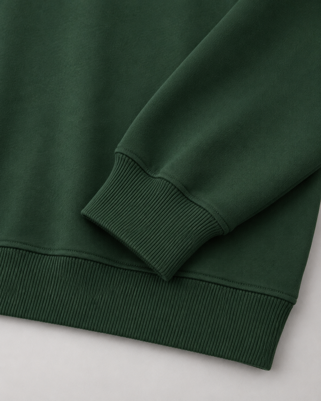 Men's Oversized Polo Sweatshirt Dropped Shoulder