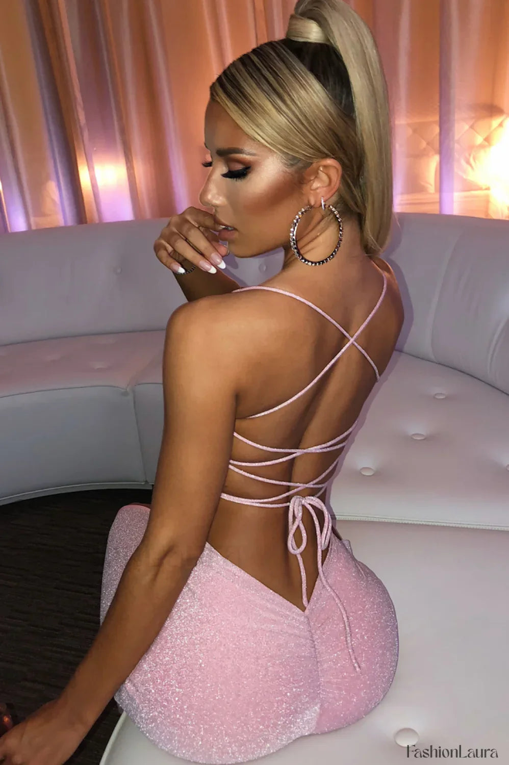 Miley Maxi Stylish Sparkle Dress