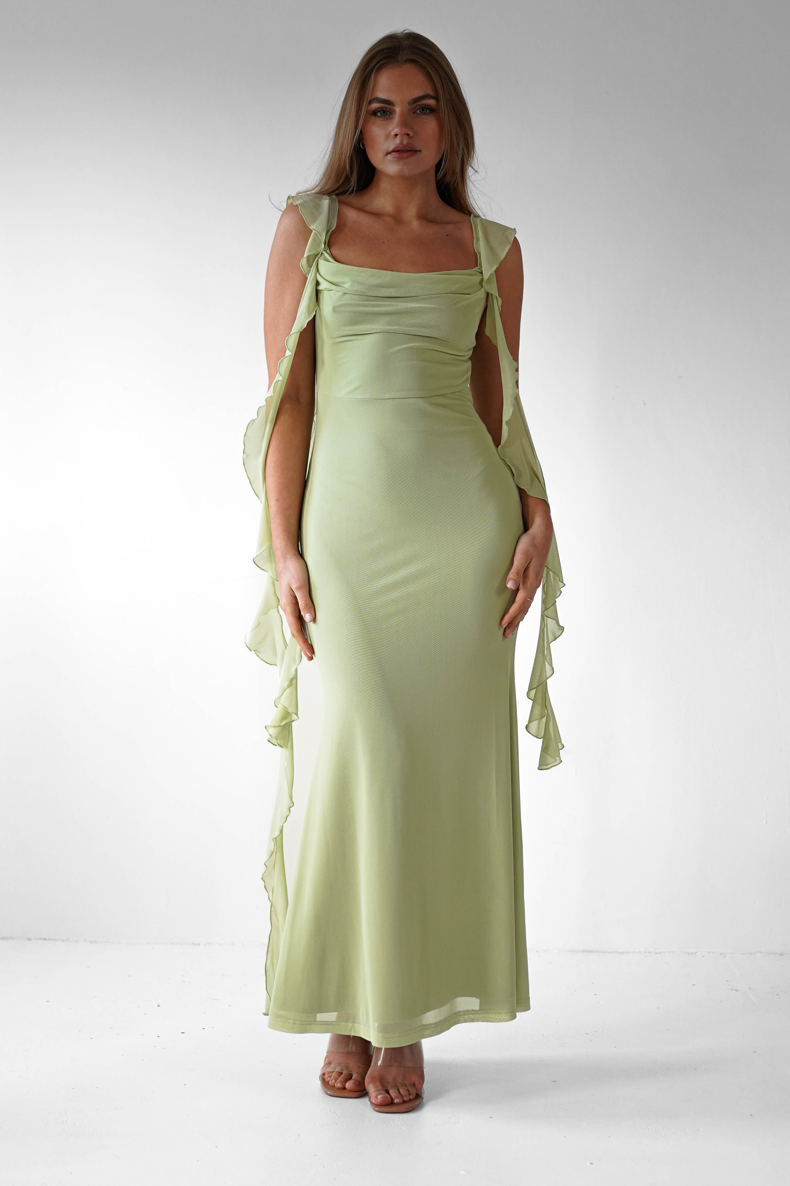 Wendy Effortless Sutton Ruffle Midaxi Dress Boutique Collection
