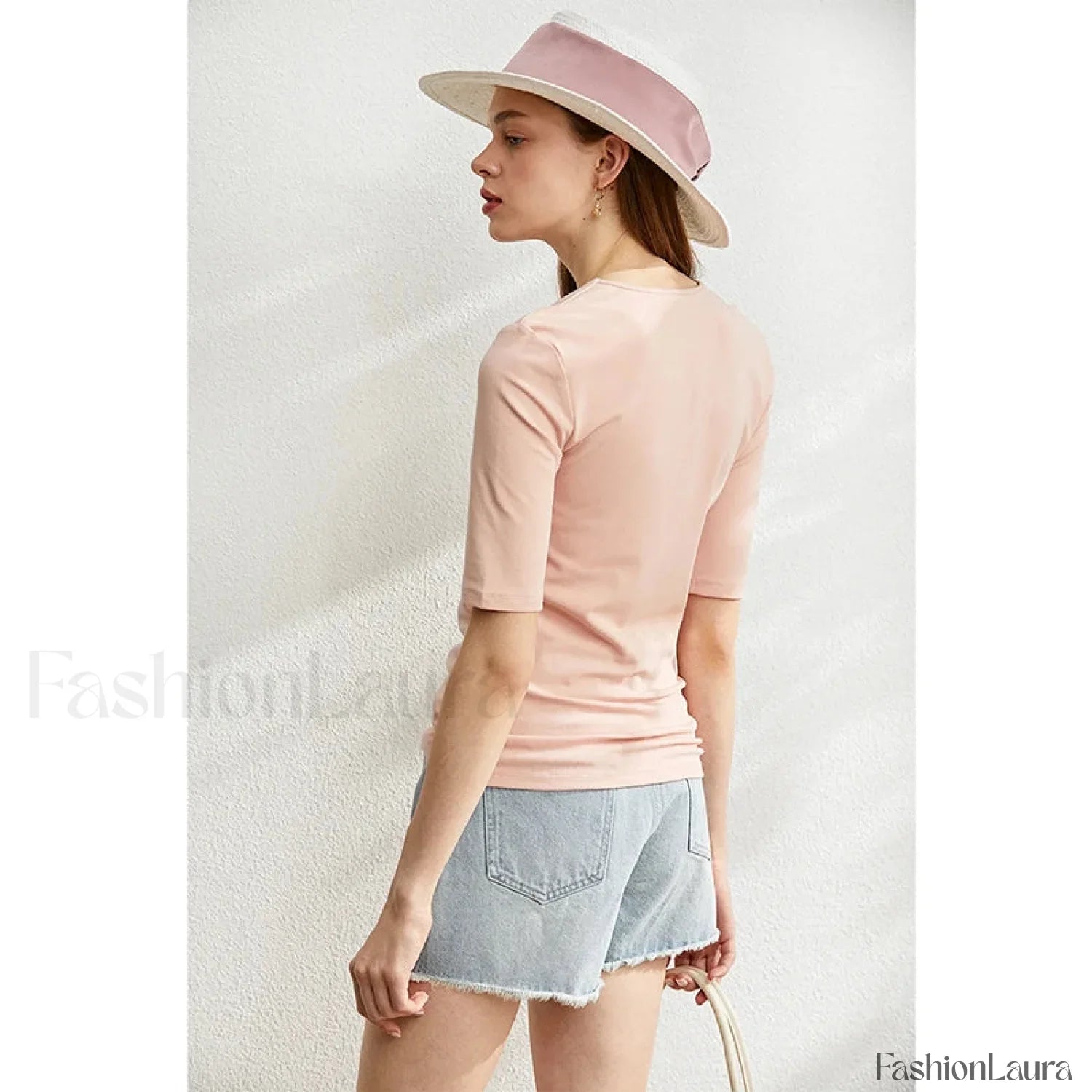 Modal Slim V-Neck T-Shirt