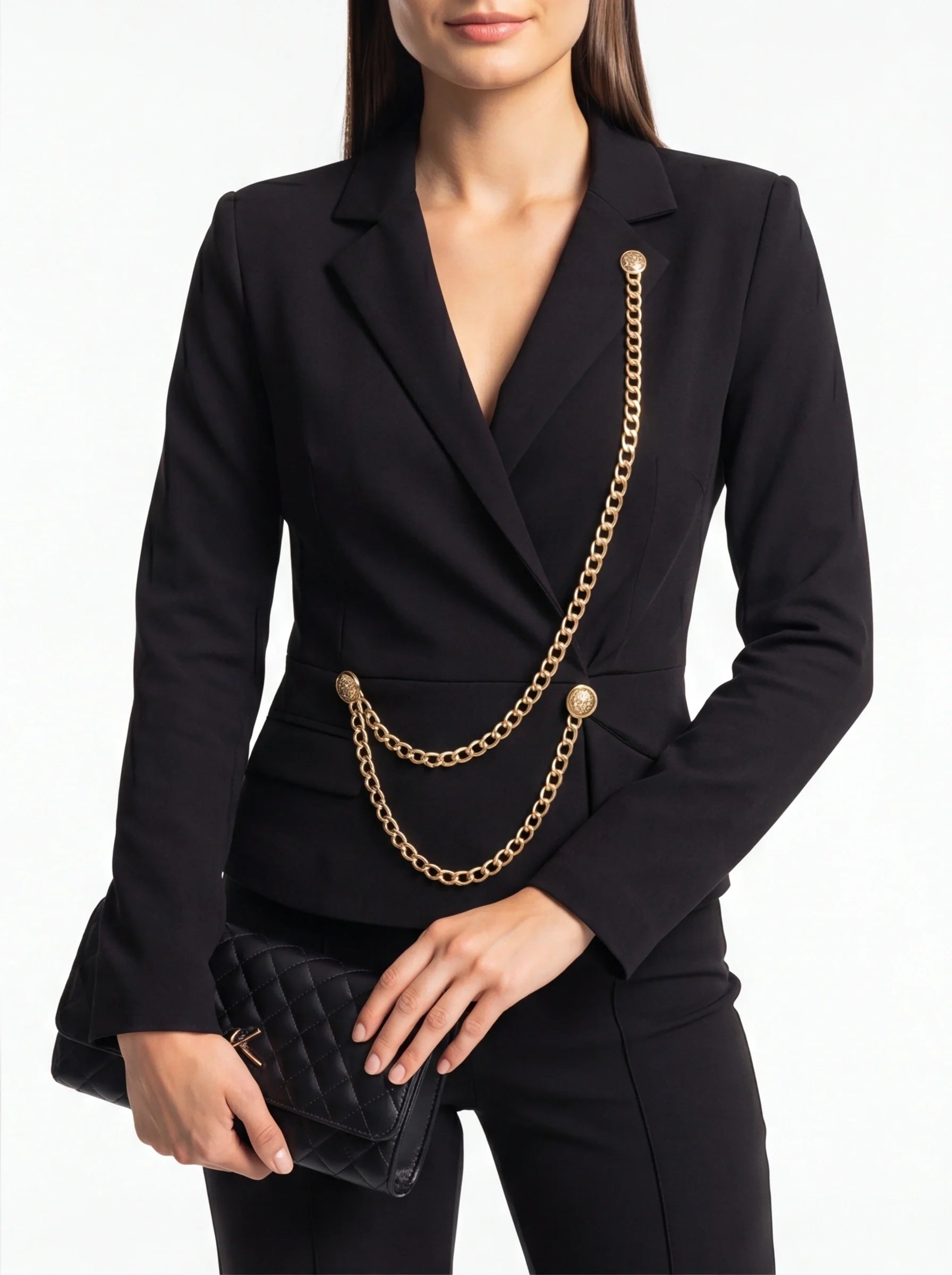 Elegant White Jumpsuit for Women with Pockets and Adjustable Straps