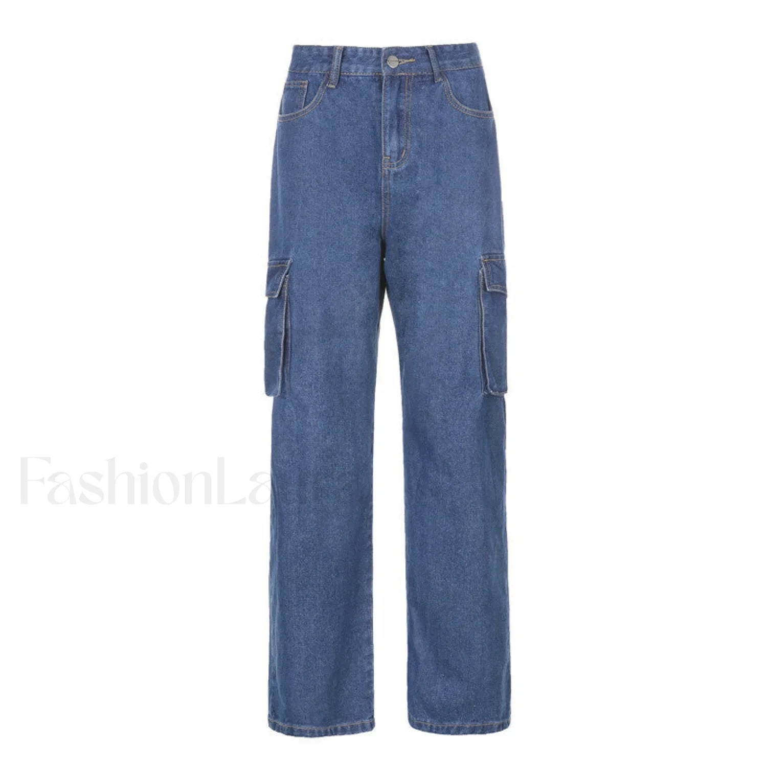 Multi Pockets Graceful Street Jeans