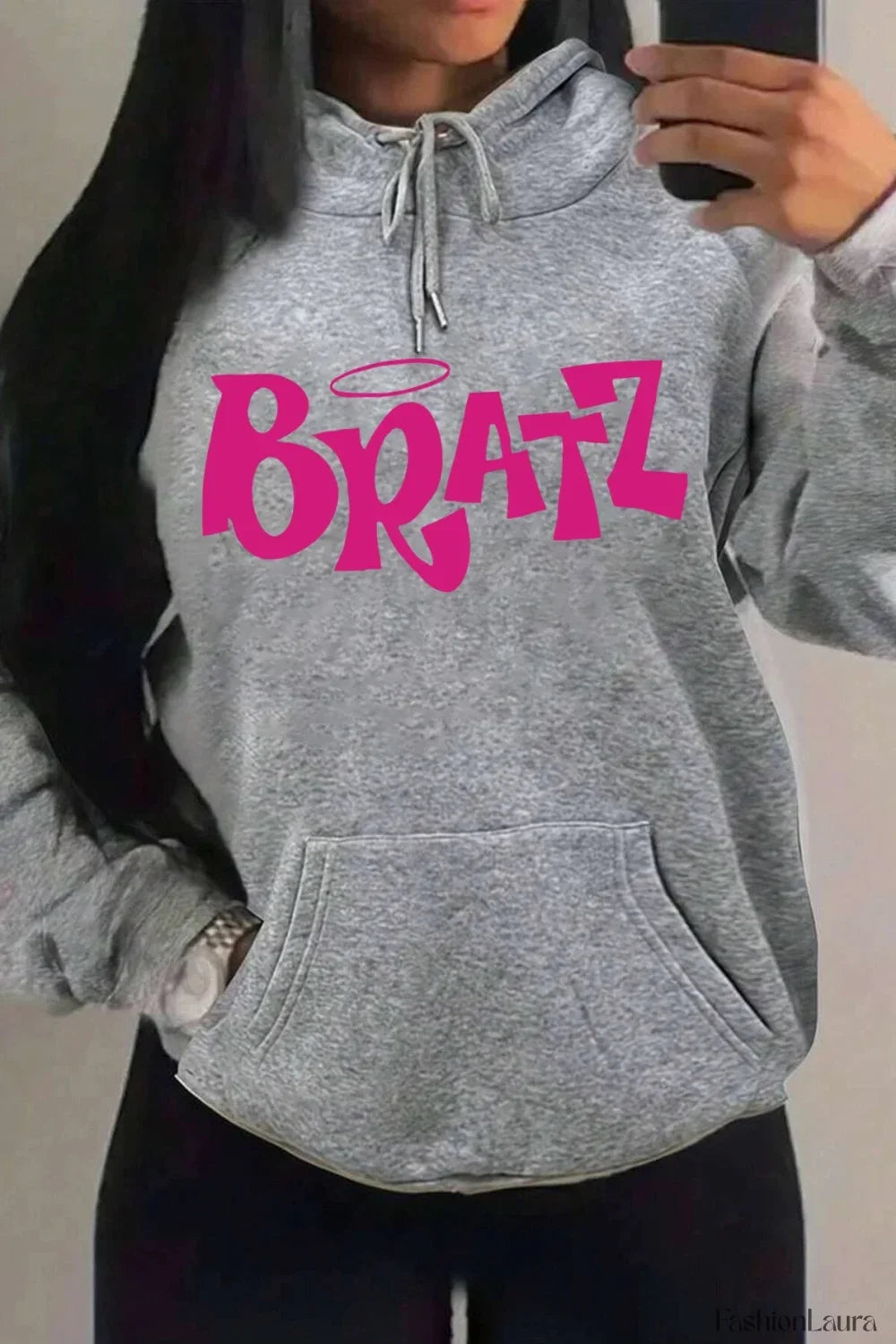 Multicolor Streetwear Pocket Hoodie