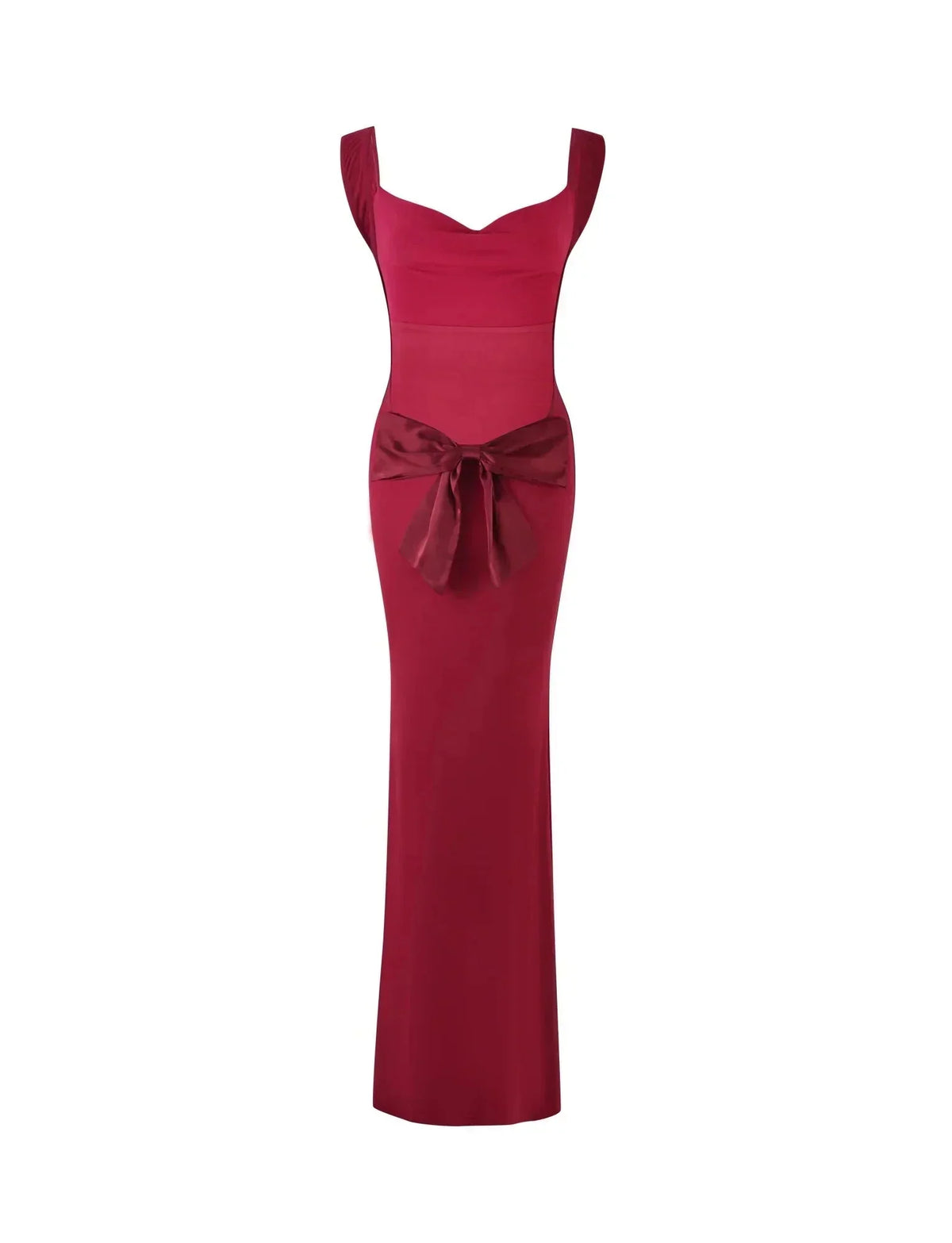 CHIC BACKLESS MAXI DRESS