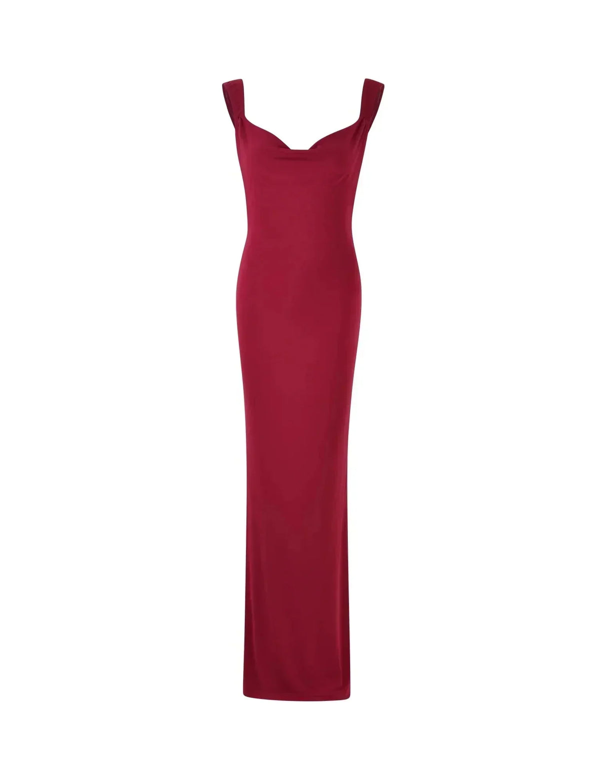 Open Back Satin Bow Tie Waist Sleeveless Maxi Dress 12