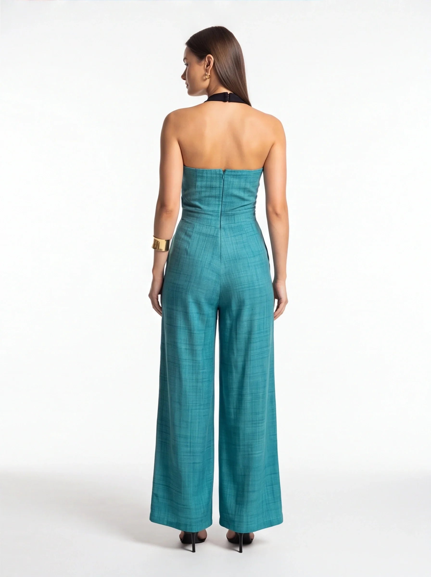 Stylish Colorblock Casual Jumpsuit for Women | Comfortable Fit & Versa