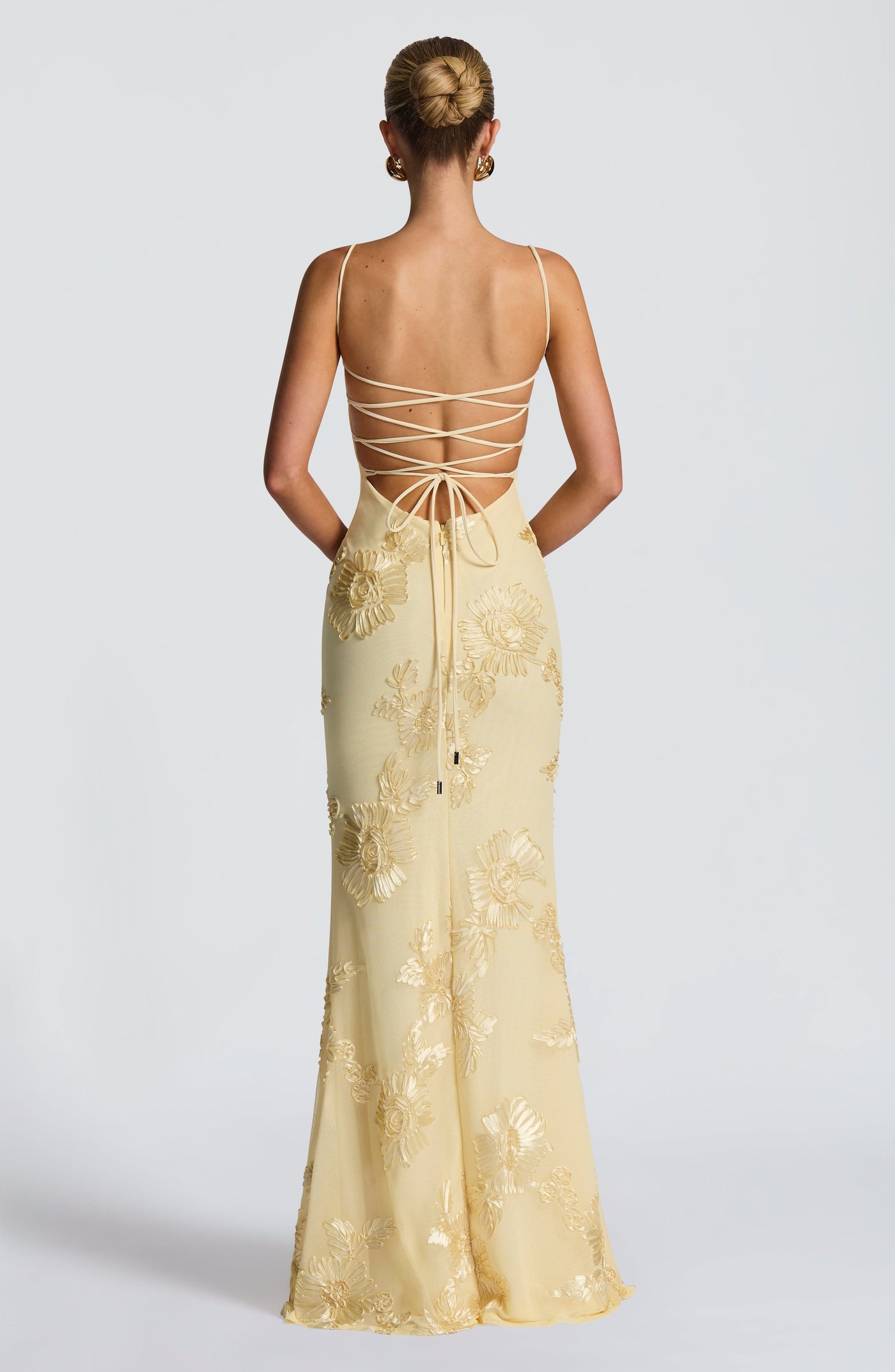 Floral Sweetheart Corset Mermaid Maxi Dress 2