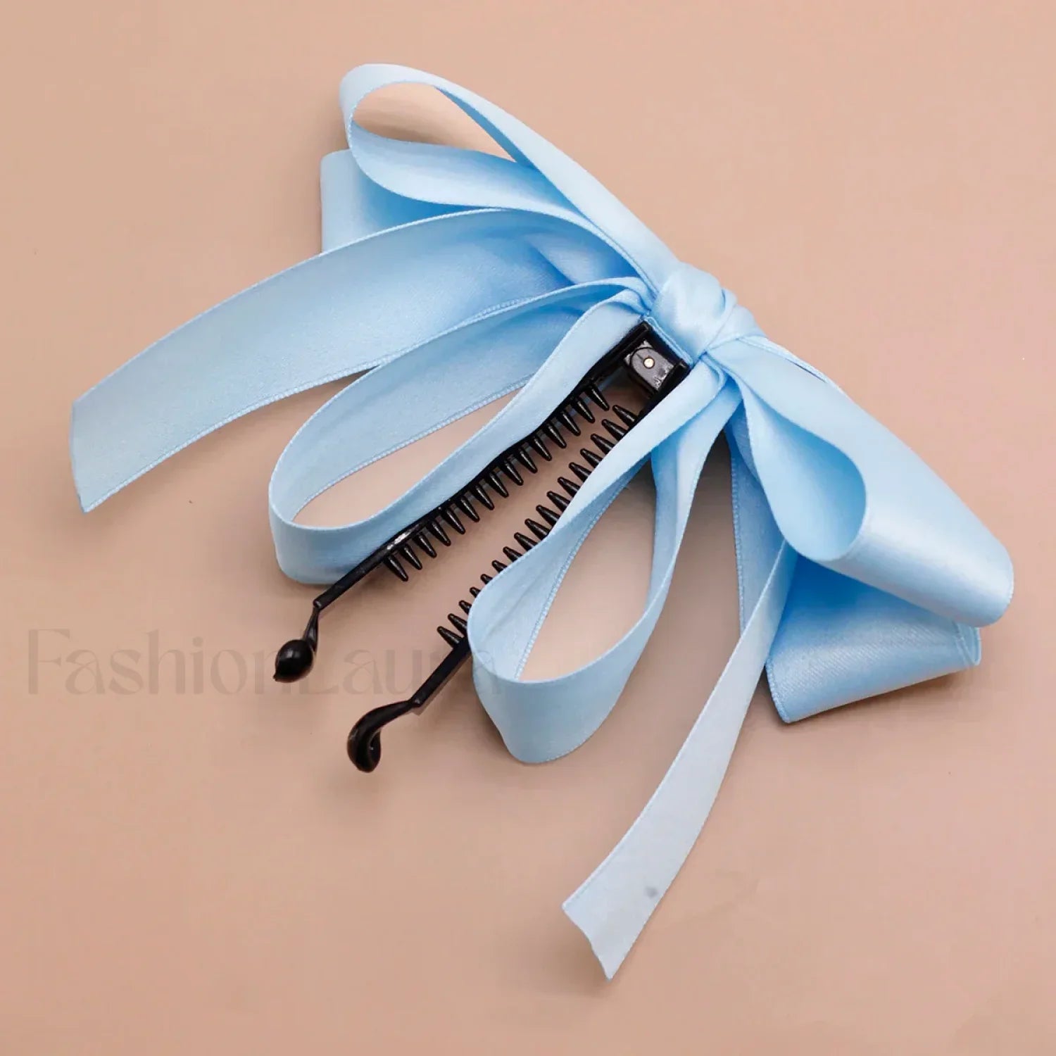 New Banana Clip Double Layer Horsetail Christmas Hair Accessory