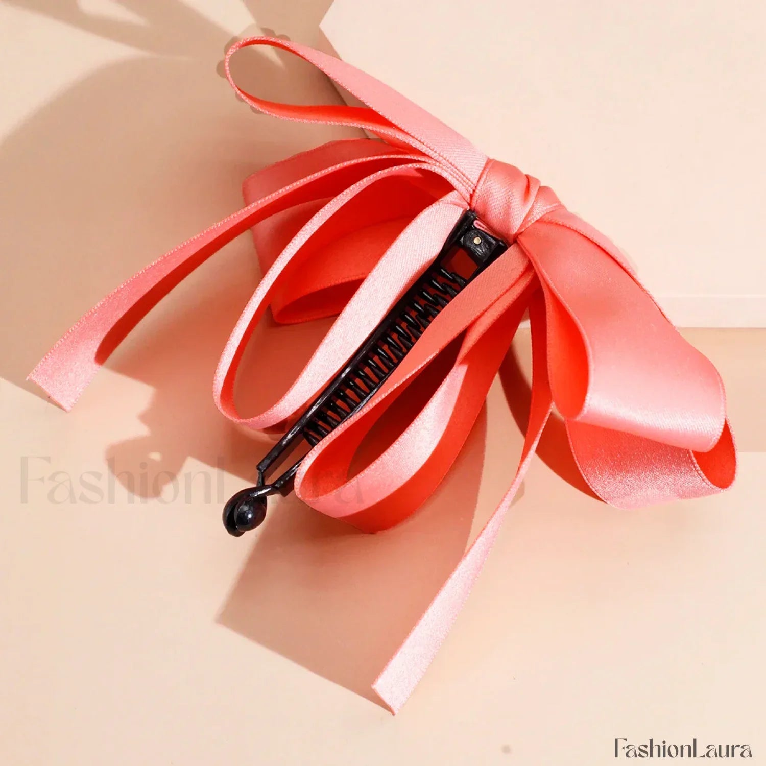 New Banana Clip Double Layer Horsetail Christmas Hair Accessory