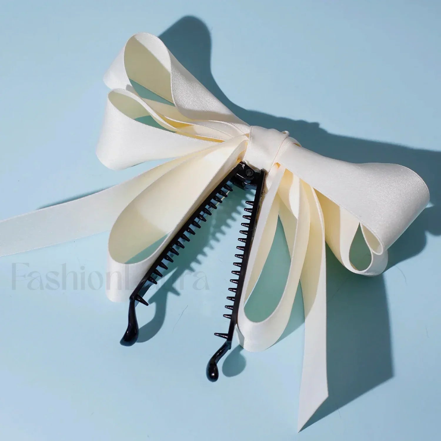 New Banana Clip Double Layer Horsetail Christmas Hair Accessory