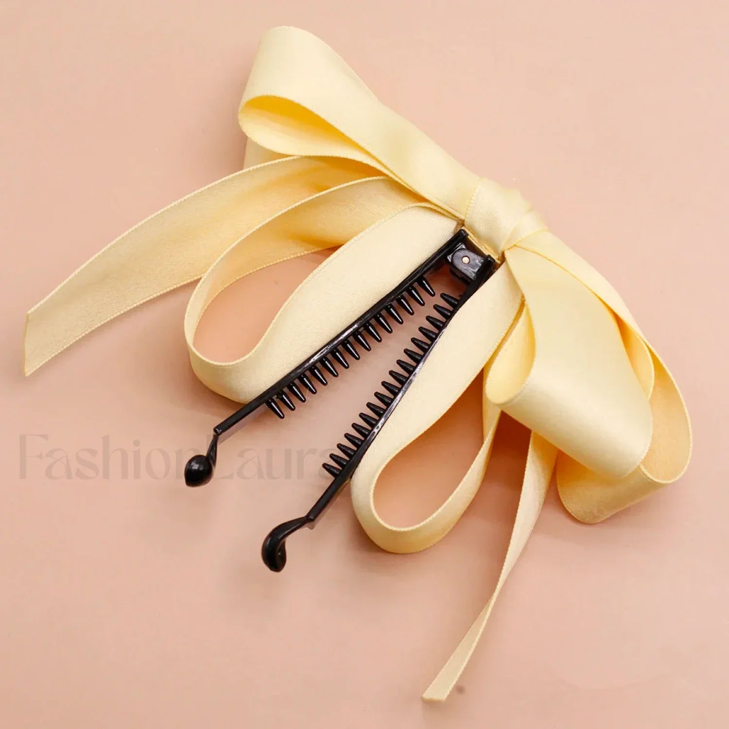 New Banana Clip Double Layer Horsetail Christmas Hair Accessory