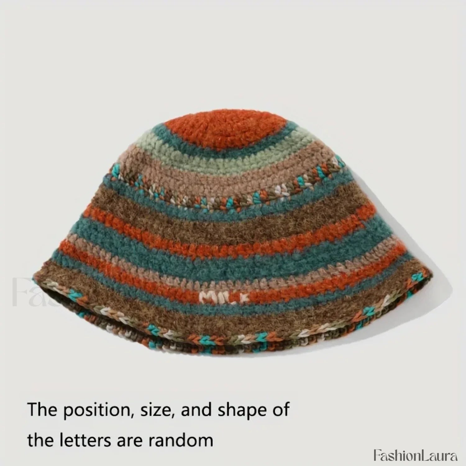 New Knitted Fisherman Autumn Winter Warm Retro Striped Basin Hat