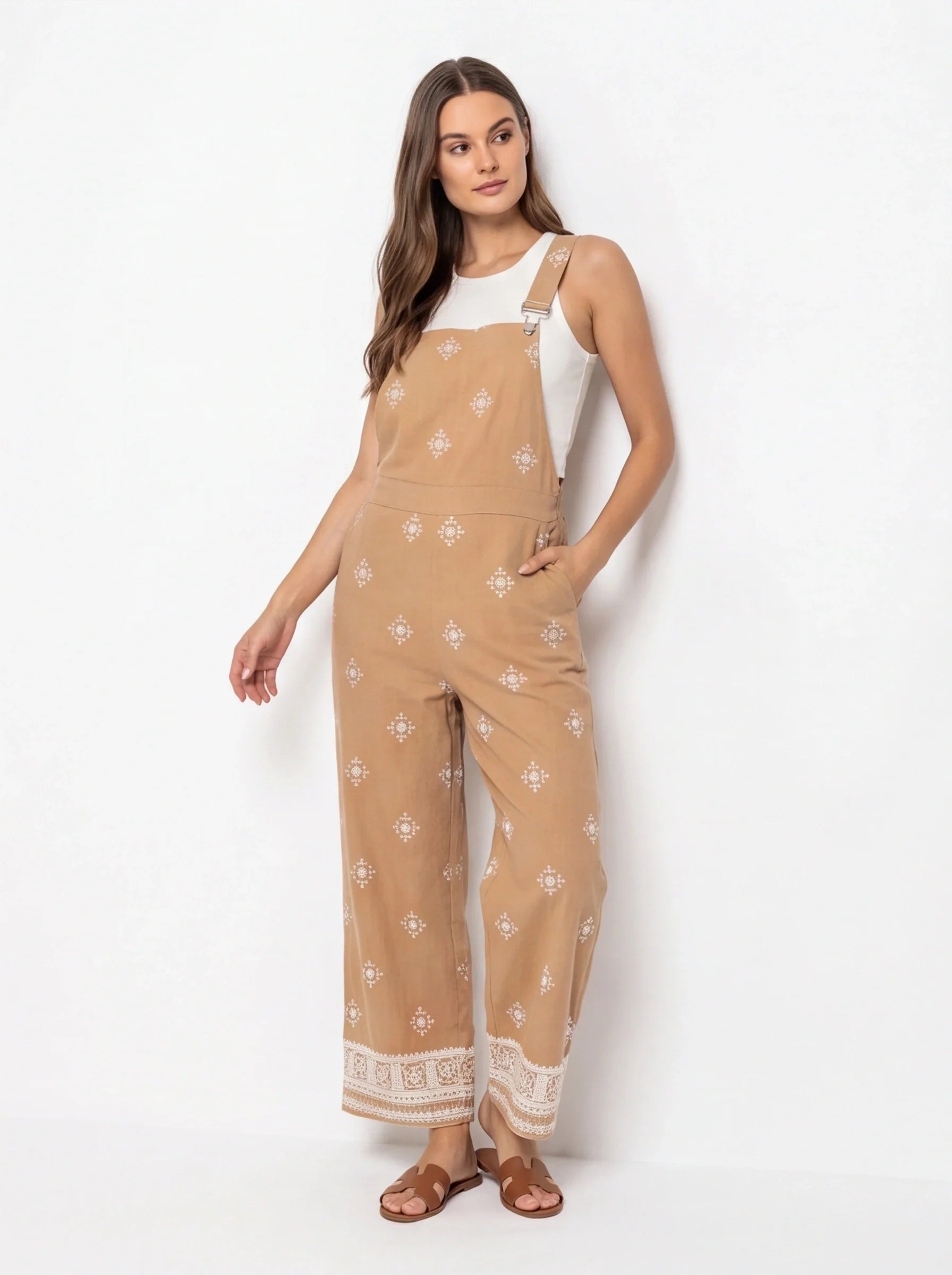 Stylish Vintage Tribal Jumpsuit for Women | Comfortable & Versatile - Jamota