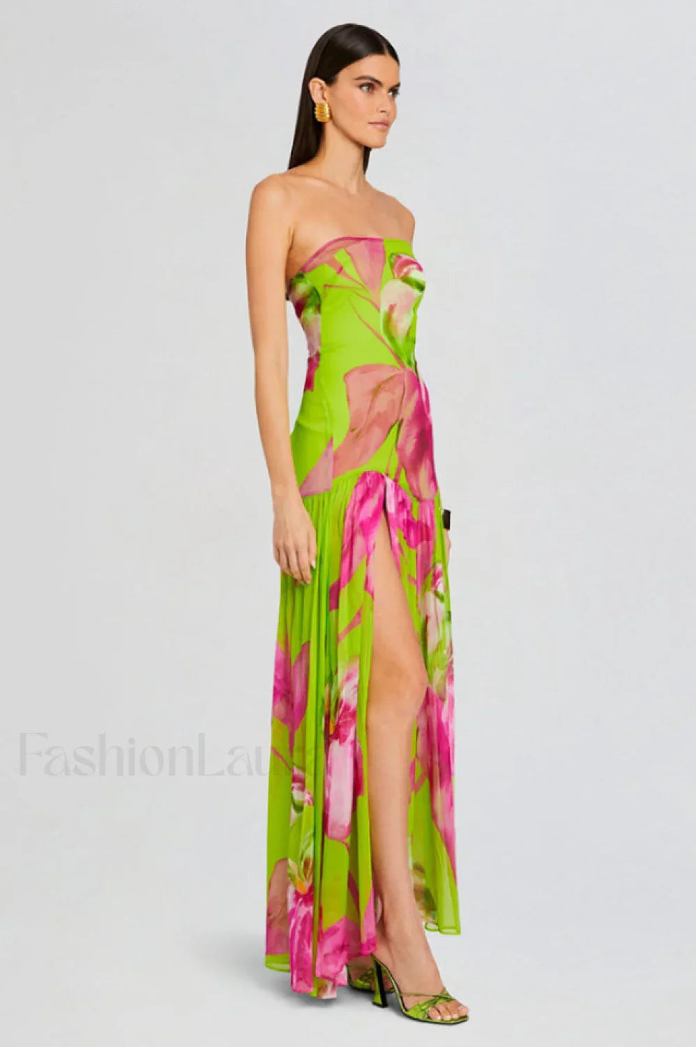 Nicole Silk Stylish Chiffon Dress