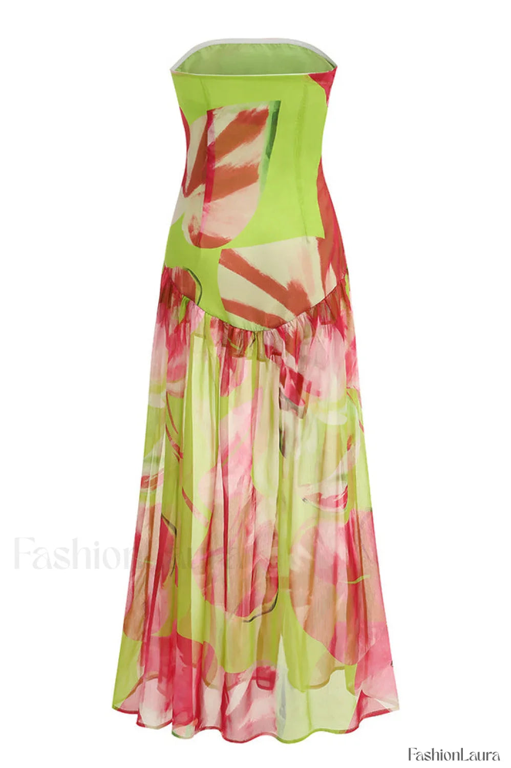 Nicole Silk Stylish Chiffon Dress