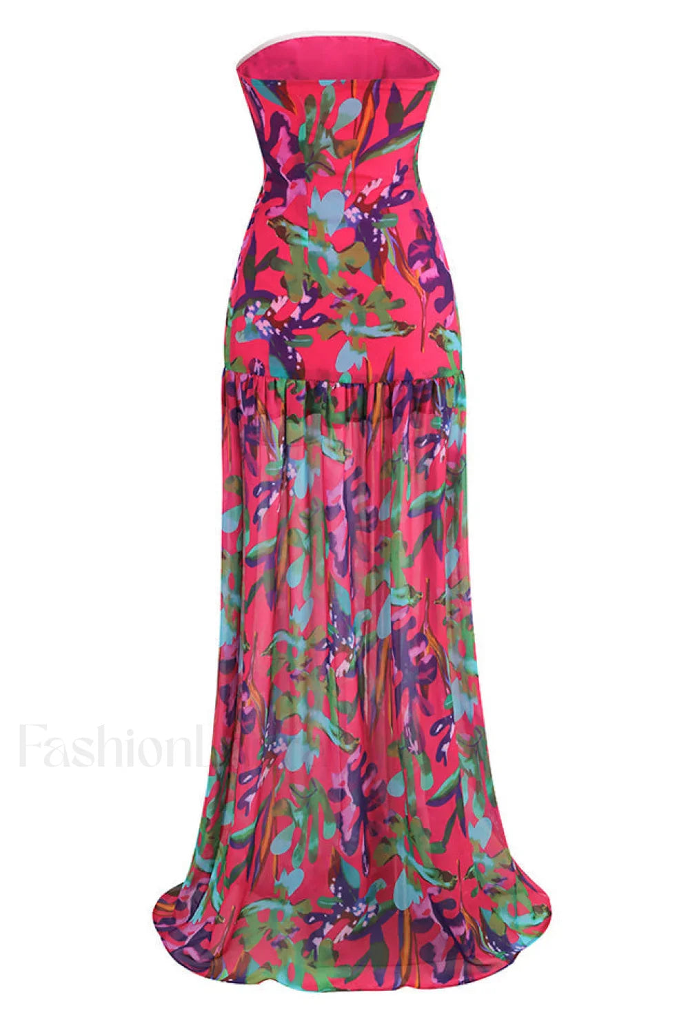 Nicole Silk Stylish Chiffon Dress