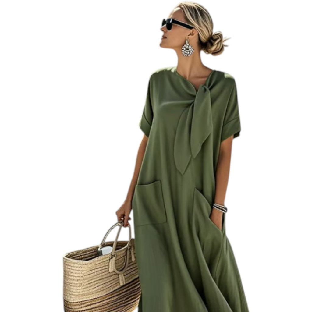 Jaira | Stylish Dress Army Green