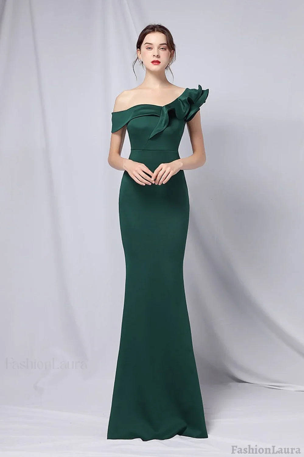 Off Shoulder Mermaid Maxi Party Dress