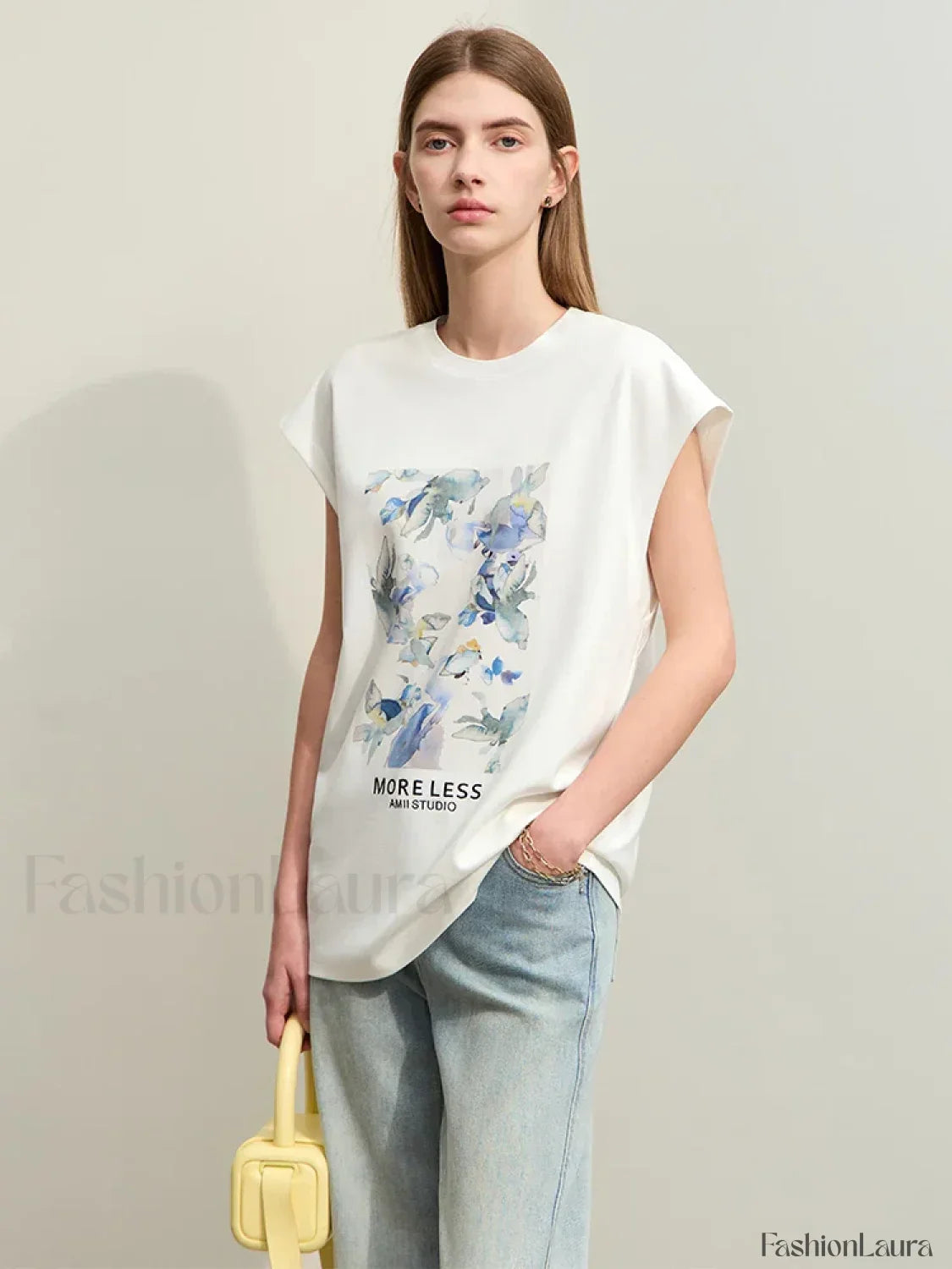 Oil Painting Floral T-Shirt
