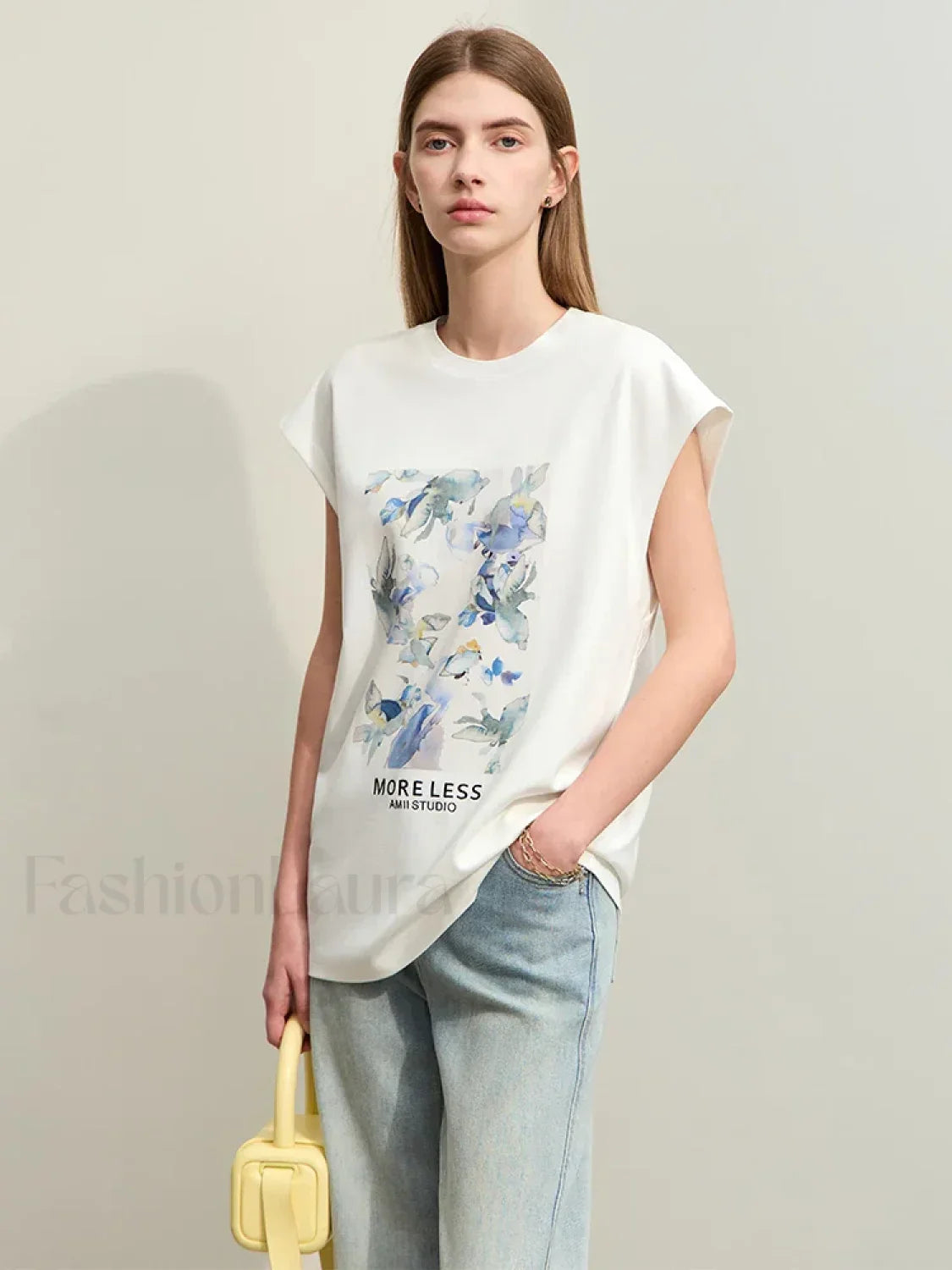 Oil Painting Floral T-Shirt