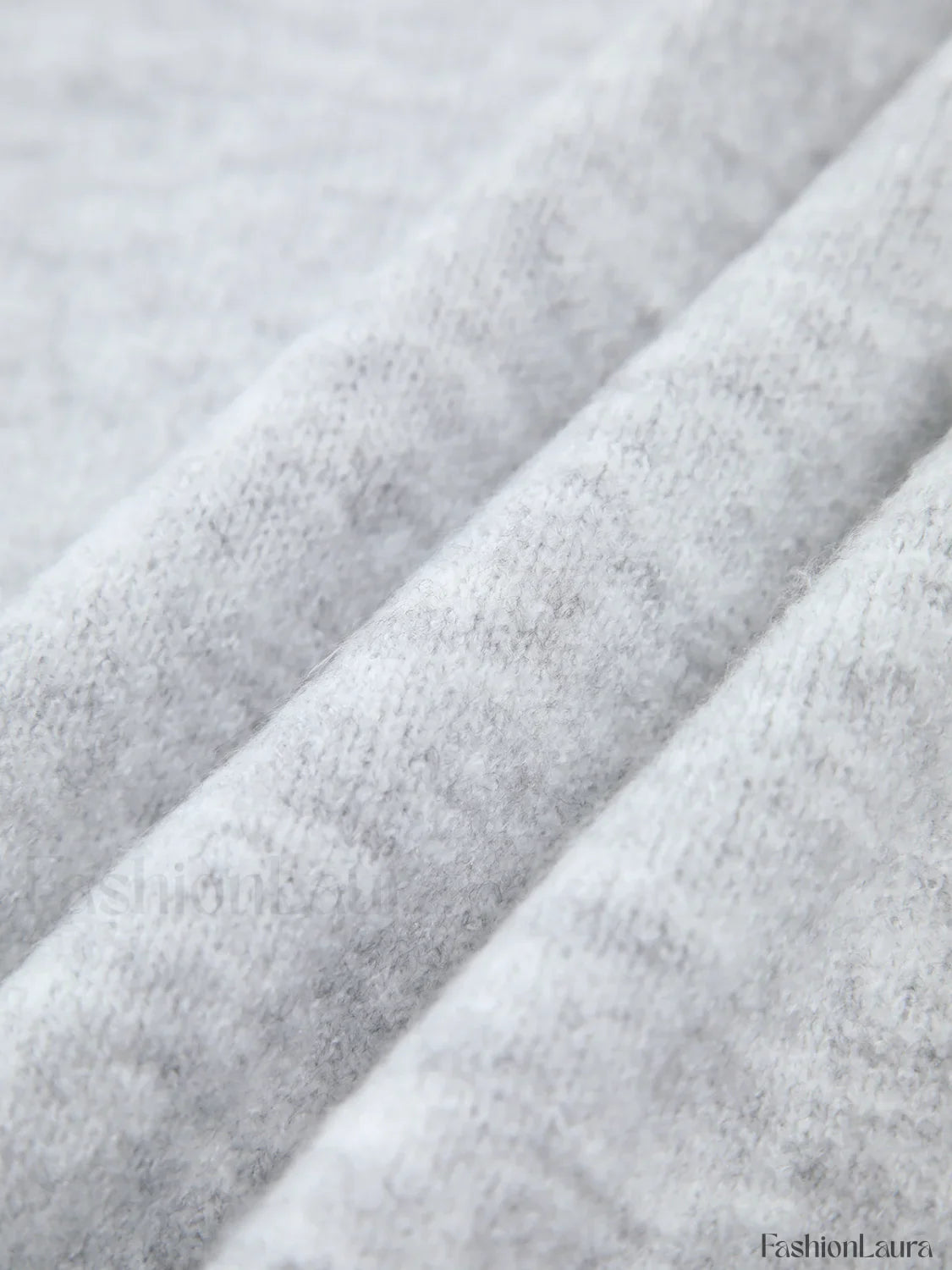 One Shoulder Asymmetric Sweater