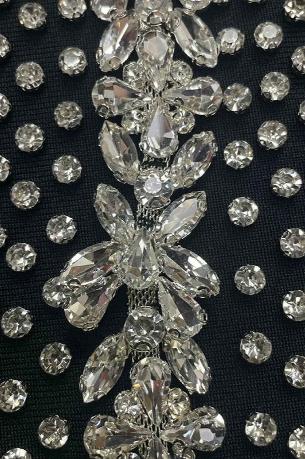 One Shoulder Rhinestone Bandage Party Dress